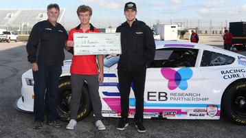 Road Race Ministries Makes Donation to EB Research Partnership at COTA